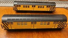 MTH HO  2 Car Subway MOW Set powered MTA  Work Train. Very Rare Tested.  picture
