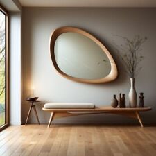 Mid Century Asymmetrical Wall Mirror Organic Mirror  İrregular Mirror Home decor picture
