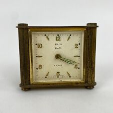 Vintage Heco 7 Jewels Alarm Clock Luminous Hand West Germany For Parts or Repair picture