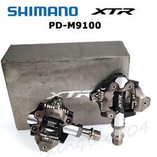 Shimano XTR PD-M9100 SPD Top MTB/XC/CX Race Pedal Race Bike Pedals Set & Cleats picture