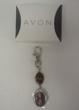 AVON Tiger's Eye ‘Luck’ Precious Inspiration Clip Watch with Gift Box picture