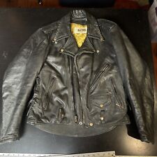Vintage Biker Jacket - Bates Leather Deluxe Highwayman  picture