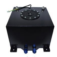 5 Gallon Aluminum Fuel Cell Gas Tank & Oil Level Sender Racing/Drifting picture