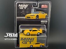 Mini GT Nissan Silvia S15 Rocket Bunny Bronze Yellow MGT00643 1/64 picture