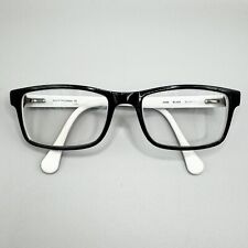 Converse Eyeglasses Frames A400 Black White Rectangle Full Rim 58-16-140 Neutral picture