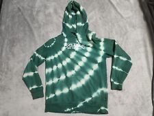 Vans Off The Wall Graphic Tie Dye Hoodie Men's Size Small Green Tie Dye Pullover picture