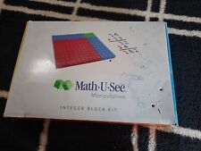 Math U See Manipulatives Integer Block Kit Home School Mathematics *INCOMPLETE* picture