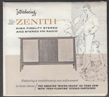 Zenith Hi-Fi Stereo FM Radio & TV sales broadside 1963 picture