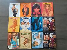 Lot of 12 Playboy Magazine Late 1960s Early 70s All Centerfolds Vintage w/2 Xtra picture