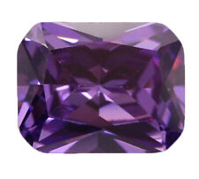 11x13 mm AAAAA Natural Purple Amethyst 8.72ct Emerald Faceted Cut VVS Loose Gems picture