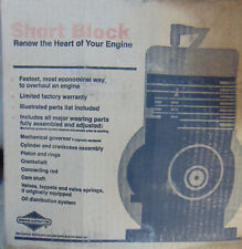 NEW OLD STOCK Briggs & Stratton 793347 SHORT BLOCK ENGINE MODEL 10 VERT picture