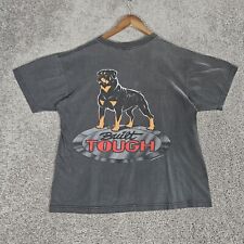 Vintage Top Dawg Shirt Mens XL Gray T-Shirt Built Tough 1993 Distressed Dog picture