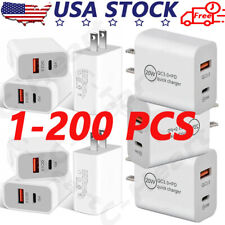 For iPhone 14 13 12 11  20W Fast Charger Block USB Type C Wall Power Adapter Lot picture