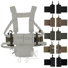 KRYDEX Tactical Kit Radio Pouch Expander Wings Set for Armor Carrier Chest Rig picture