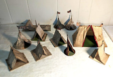 Vtg Antique Lot Tents Teepees For Barclay Manoil Lead Soldiers picture