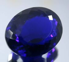 CERTIFIED 55 Ct Natural Deep Blue Tanzania OF Tanzanite Oval Cut Loose Gemstone picture