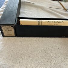 AMPICO Player Piano Roll Ave Maria 491-G Recording With Words Key Of G Bach picture