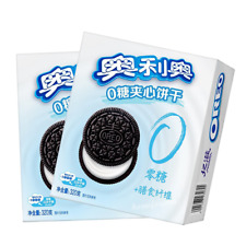 320g x 2 Boxes Oreo SUGAR FREE Biscuits Cookies Casual Snacks 奥利奥0糖夹心饼干 picture