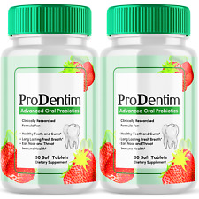 (2 Pack) Prodentim Soft Tablets Chewable Probiotic For Gums Teeth (60 Tablets) picture