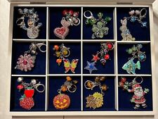 Willabee and Ward 12 Month Key Chain Collection Danbury Mint New In Case picture