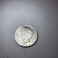 1934-D $1 PEACE SILVER ONE DOLLAR. 7 picture