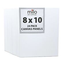 milo Canvas Panel Boards for Painting | 8x10 inches | 24 Pack picture