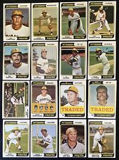 1974 Pittsburgh Pirates Lot (16 cards) picture
