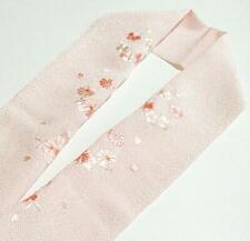 Japanese Washable Half-Collar Embroidery Crepecherry Blossom Chrysanthemum   picture