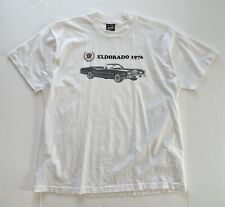 Vintage 90s Cadillac 1976 Eldorado T-Shirt Size XL USA Made Single Stitch picture