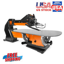 21-Inch 1.6-Amp Variable Speed Parallel Arm Scroll Saw w/ Dual-Bevel Steel Table picture