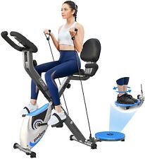 Pooboo Indoor Exercise Bike Stationary Cycling Bicycle Cardio Fitness Workout picture