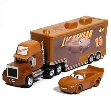 Set of 2 Disney Pixar Cars 3Gen NO.15 Muddy McQueen Mack & Hauler Truck Toys Car picture