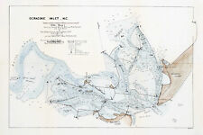 1893 Nautical Map of Ocracoke Inlet North Carolina picture