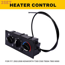 2set HVAC A/C Heater Climate Control Panel Switch for Kenworth C500 T300 T800 W9 picture