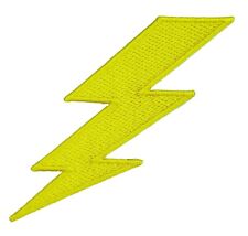 Lightning Bolt Iron On Patch Thunder Storm Electricity  picture