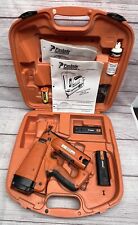 Paslode Impulse Angled Finish Nailer 900600 Nails Batteries Hard Case No Charger picture