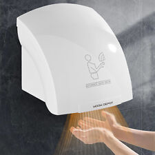 1200W Automatic Hand Dryer High Speed Hot Air Hand Blower Bathrooms Commercial picture