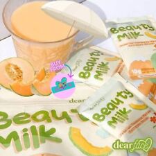Dear Face Beauty Milk Japanese Collagen Melon Drink, 10 Sachets X 18g picture