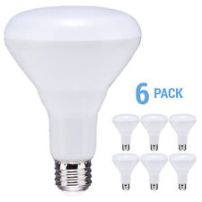 6 Pack Satco S11470 LED Bulbs 120V 8.5W =65W E26 BR30 Frost 2700K Warm White picture