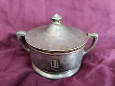 Vintage Antique Reed & Barton Victorian Silver Plate Covered Sugar Bowl With Lid picture