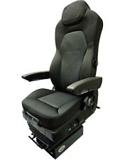 PRIME TOURING COMFORT NEW TC200C BLACK CLOTH TWO TONE AIR RIDE TRUCK SEAT picture