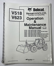 Bobcat V518 V623 Versa Handler Operation & Maintenance Manual #6901155 picture