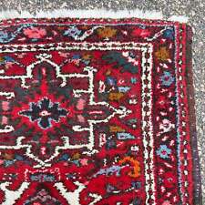 Vintage Rug 2' 1 x 2' 11 Red Small Oriental Rug picture