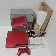 SONY PlayStation 3 PS3 Slim Console 320GB Scarlet Red CECH-3000B SR with box CIB picture
