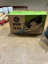 Vintage Iron GE General Electric Spray Steam And Dry Iron Model F81. picture