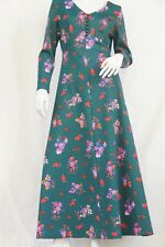 Vintage 70s Floral Print Maxi Dress By Devonshire Lady picture