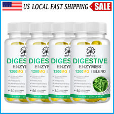 1-4X Probiotic Digestive Multi Enzymes Probiotics for Digestive Health Support picture