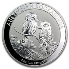 2013 Australia 10 oz Silver Kookaburra BU picture
