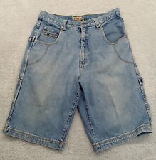 Vintage Paco 90s Y2K Baggy Carpenter Shorts Mens Size 38 Medium Wash Denim picture