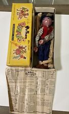 VTG Pelham Puppet Marionette Cowboy Marlborough Wilts W/Box & Instructions picture